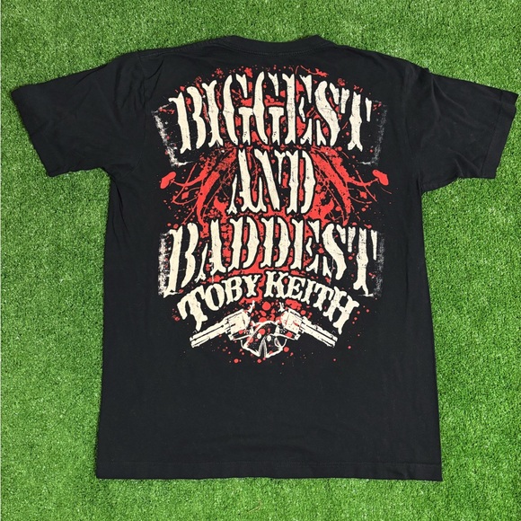 Vintage Toby Keith Biggest and Baddest Tour T-Shirt - Picture 3 of 5